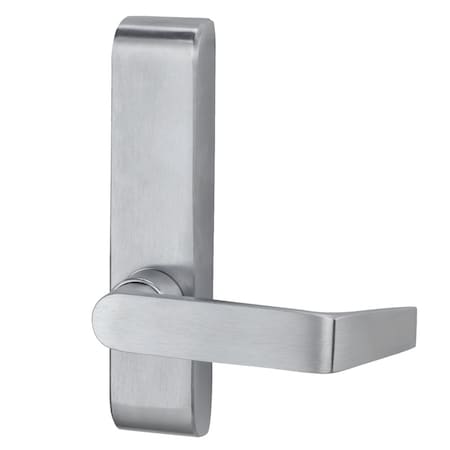 Lever Trim, Dummy, 06 Lever Style, Satin Chrome Finish, Right Hand Reverse